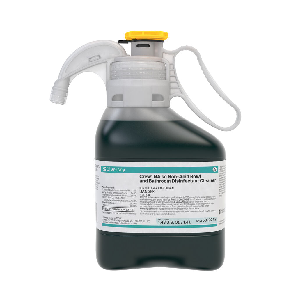 Crew® NA SC Non-Acid Bowl & Bathroom Disinfectant Cleaner 22, 1.4L, 2/CT