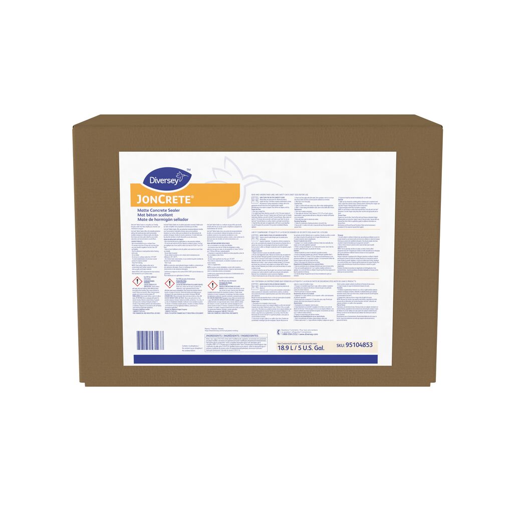 JonCrete® Matte Concrete Sealer, 5gal - Matte Concrete Sealer