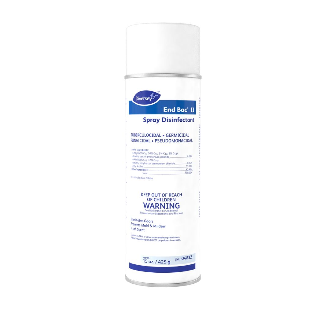 End Bac® II Spray Disinfectant 12x15oz