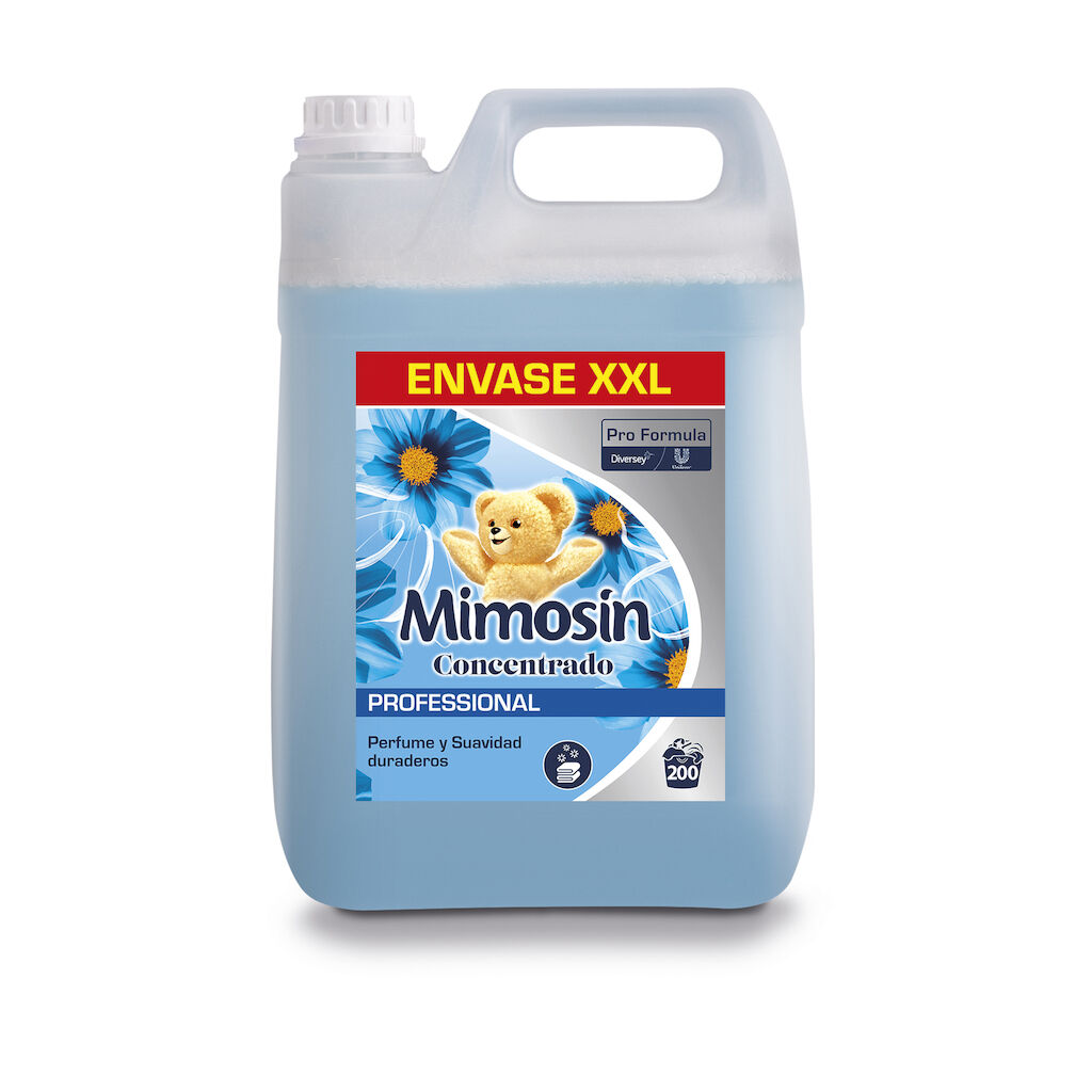 Mimosín Pro Formula Original Concentrado 2x5L - Suavizante de ropa concentrado formulado para uso a nivel profesional