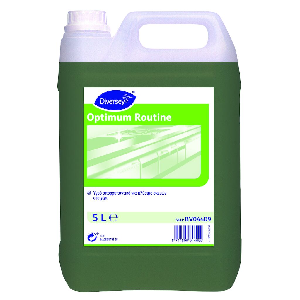Optimum Routine 2x5L - Υγρό απορρυπαντικό, για πλύσιμο σκευών στο χέρι