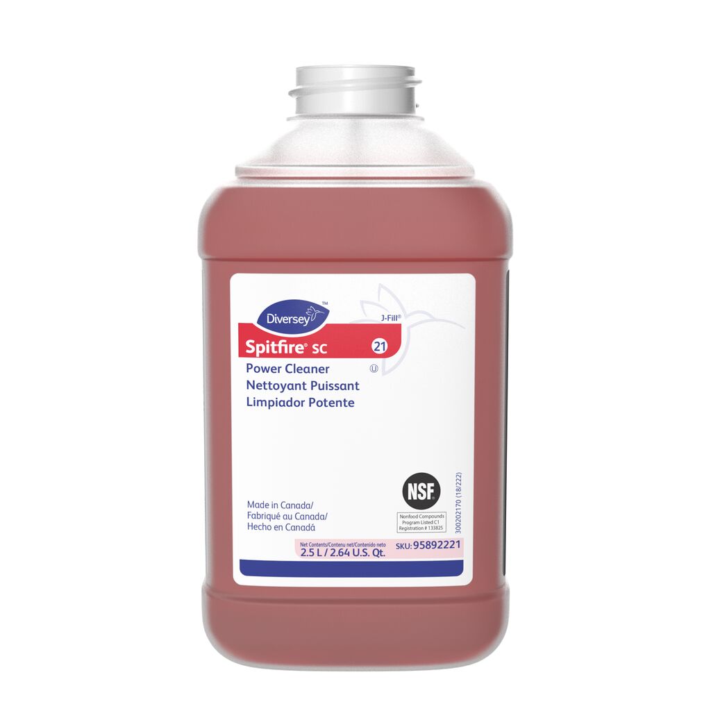 Spitfire® SC Power Cleaner 21, 2.5L, J-Fill® / QuattroSelect®, 2/CT - Power Cleaner