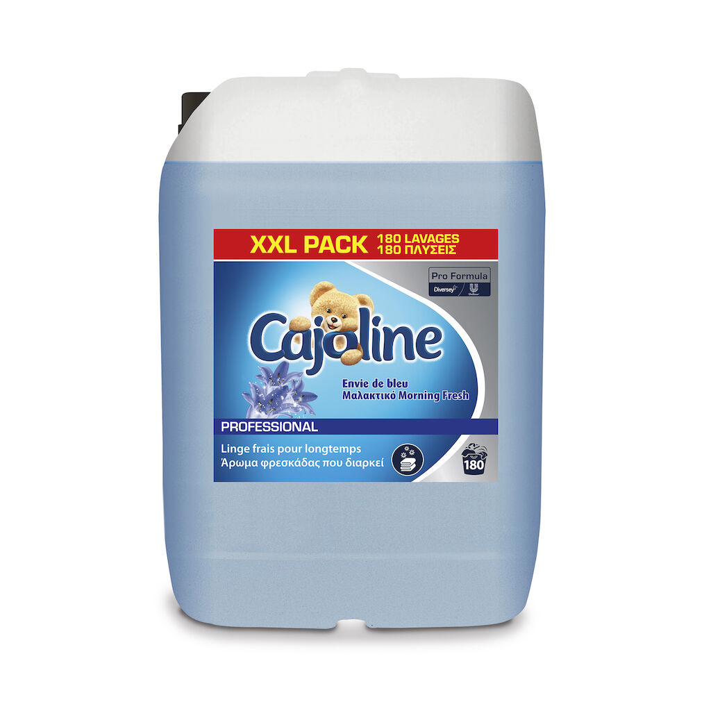 Cajoline Professionnel Envie de Bleu 20L - Assouplissant concentré pour tous les textiles
