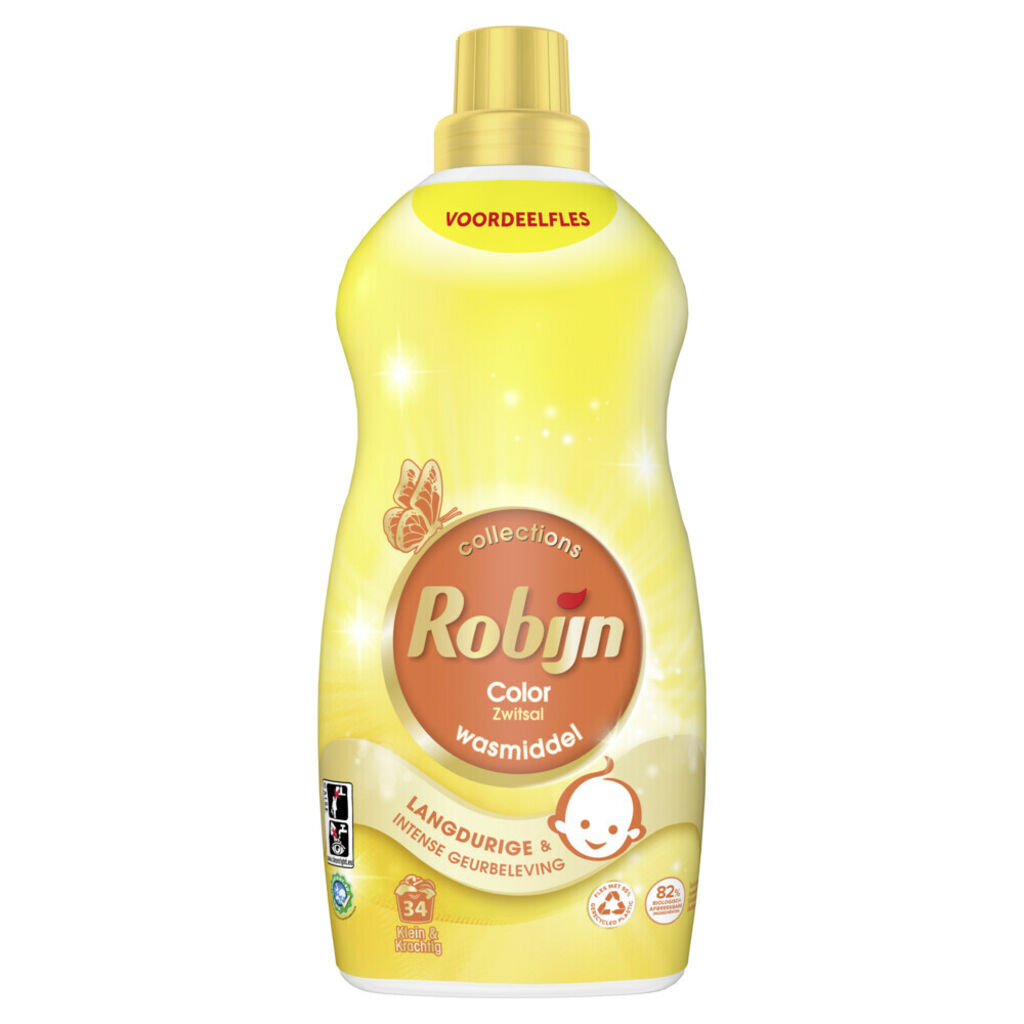 Robijn Klein & Krachtig Classics Zwitsal 4x1.19L - Vloeibaar wasmiddel