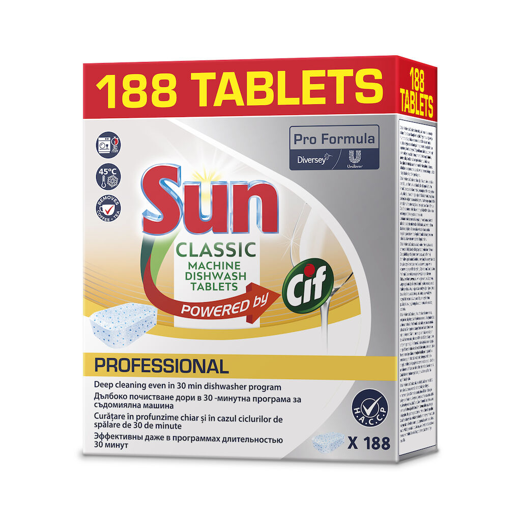 Sun Pro Formula Classic Tablets 4x188pc - Tablety do myčky