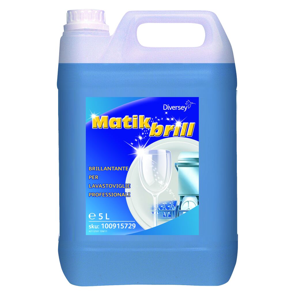 Matik Brill 2x5L - Brillantante per il risciacquo in lavastoviglie
