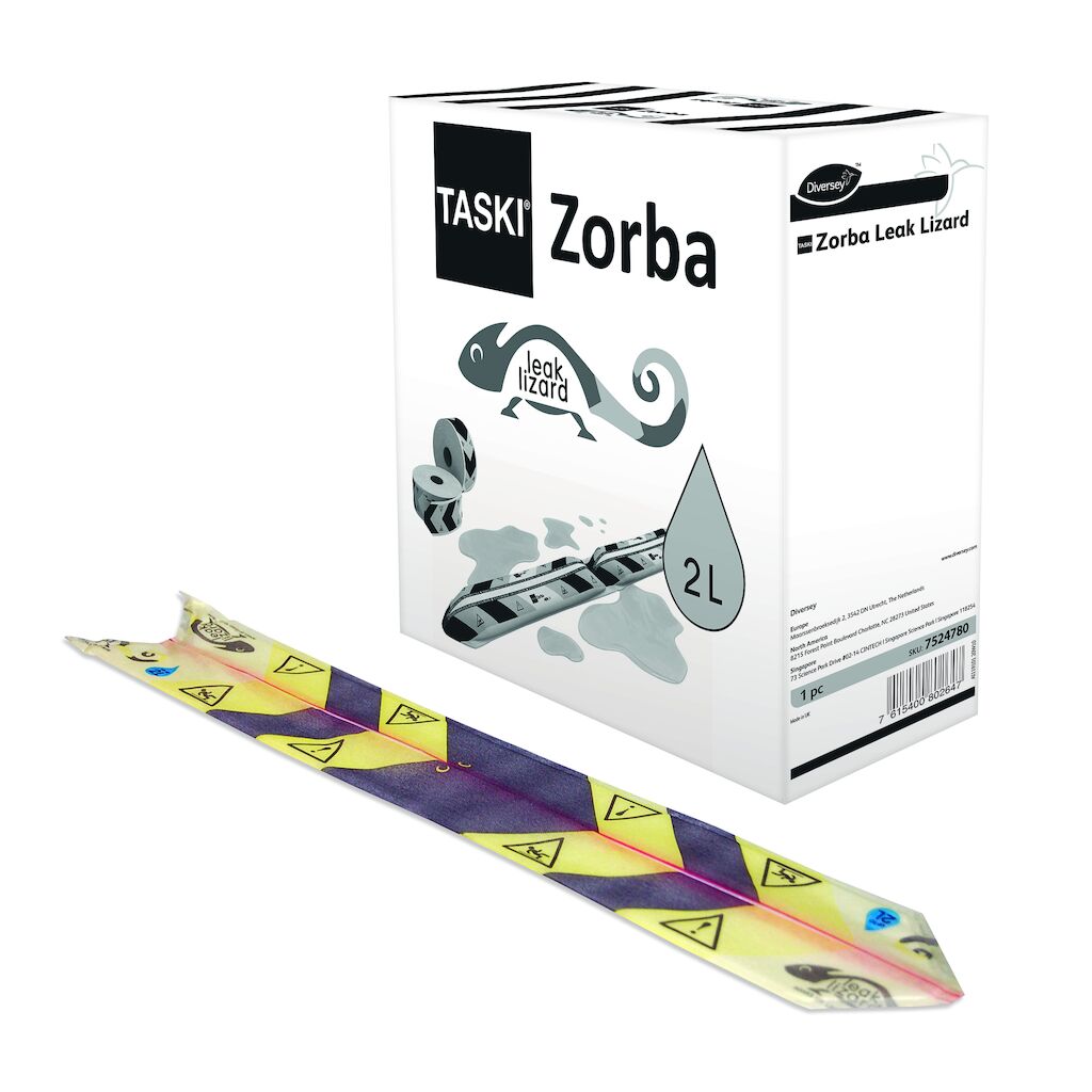 TASKI Zorba Leak Lizard 1pc - 75 x 60 cm - Highly absorbent disposable strip