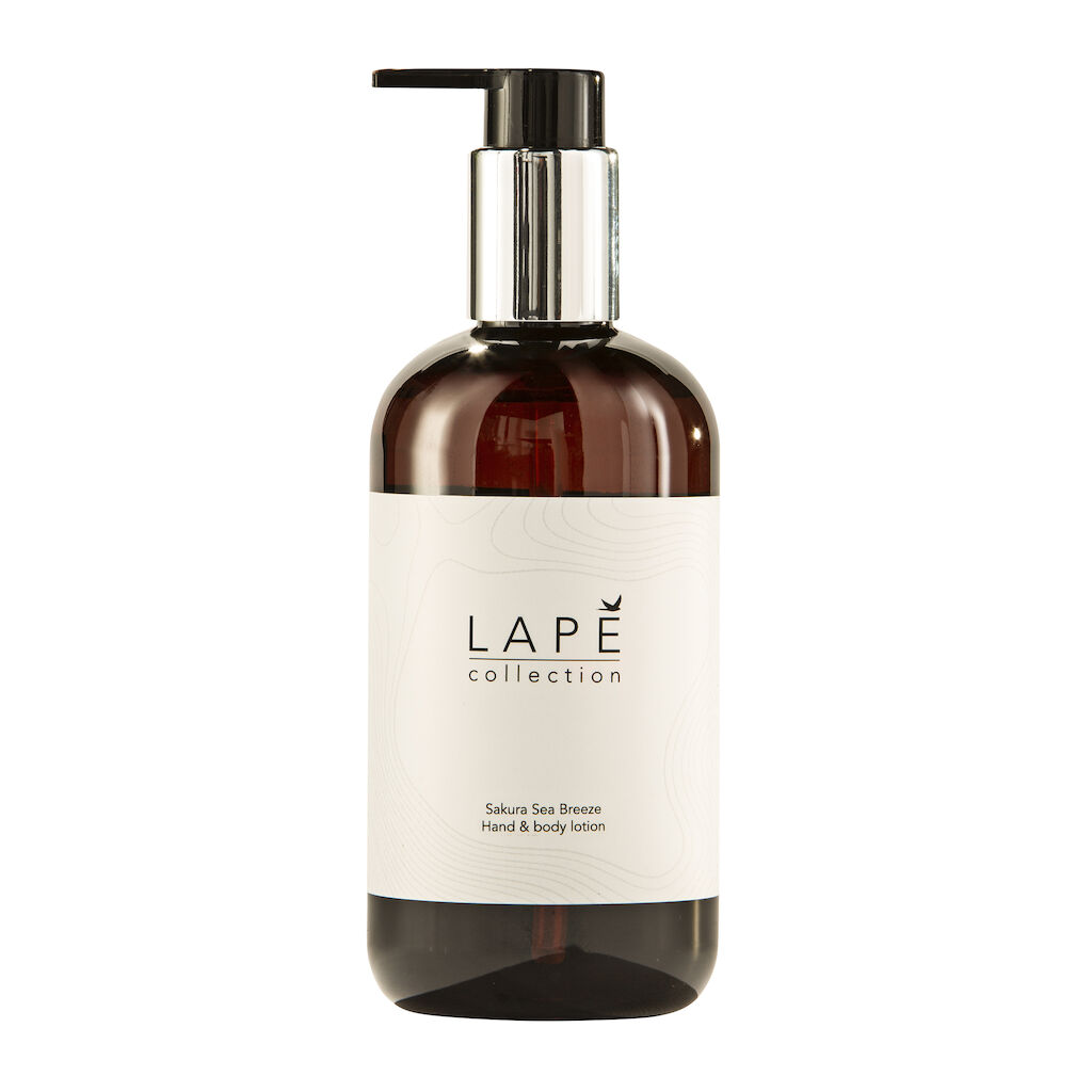 LAPĒ Collection Sakura Sea Breeze Hand & Body Lotion 8x0.3L - Zapachowy, nawilżający balsam do rąk i ciała