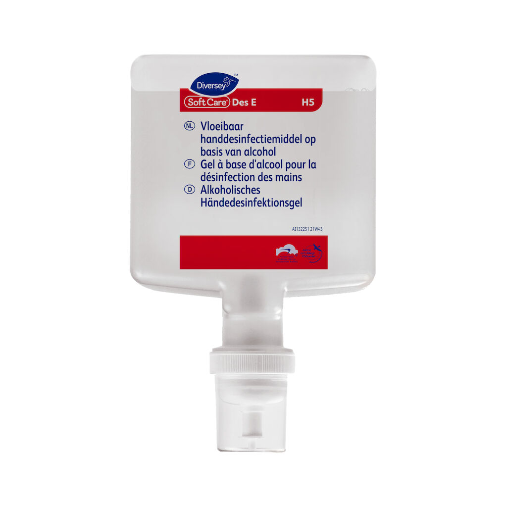 Soft Care Des E H5 4x1.3L - Handdesinfectiegel