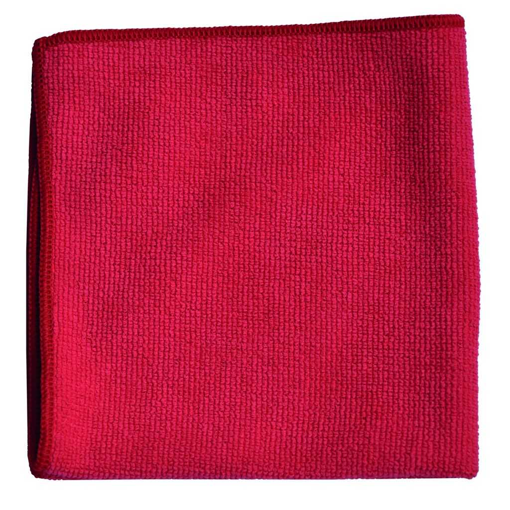 TASKI® MicroUltra Cloth Red 16in (20 cm) 20 ea., 20ea