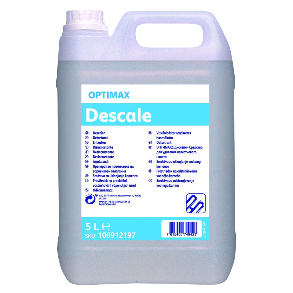 OPTIMAX Descale 2x5L - Disincrostante per uso periodico