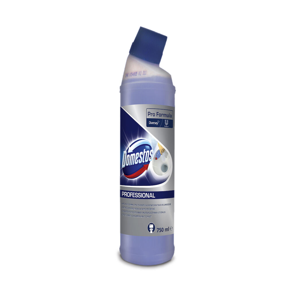 Domestos Pro Formula Toilet Cleaner & Descaler 6x0.75L - preparat do czyszczenia muszli klozetowych