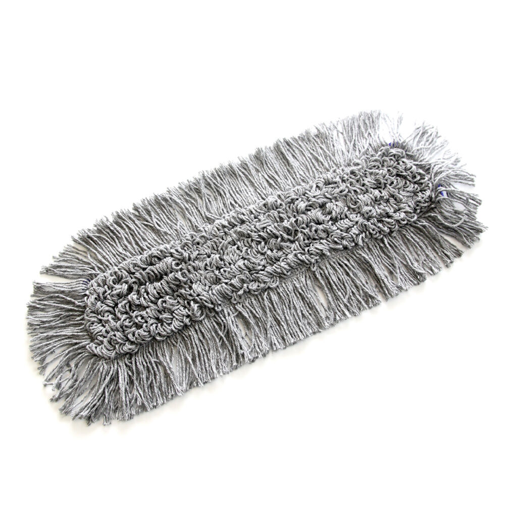 TASKI Jonmaster Feucht- und Nasswischfranse 5x - 60 cm - Grau - Unvierseller Mopp zum Nasswischen von Böden, Mikrofaser und Viskose