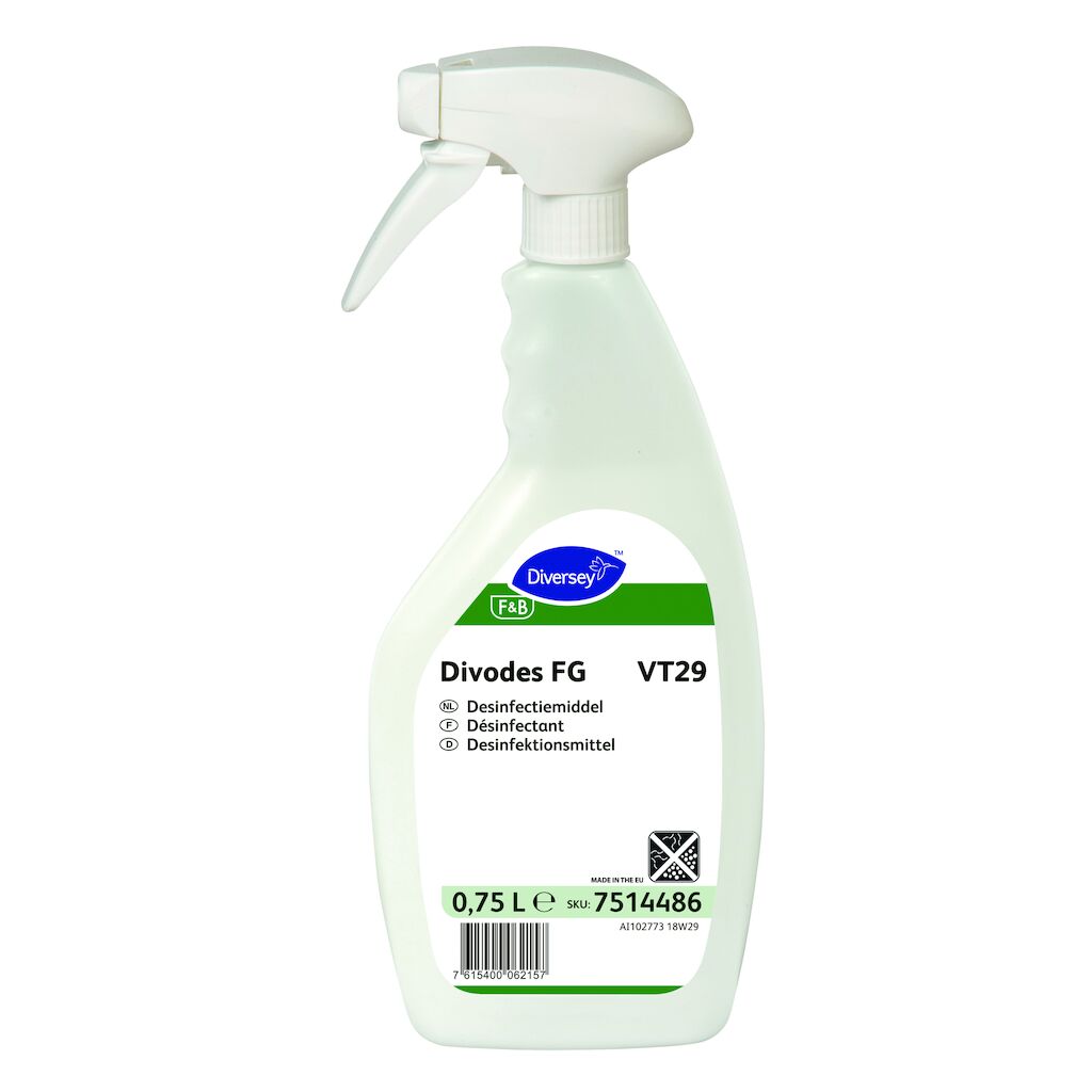 Divodes FG VT29 6x0.75L - Désinfectant
