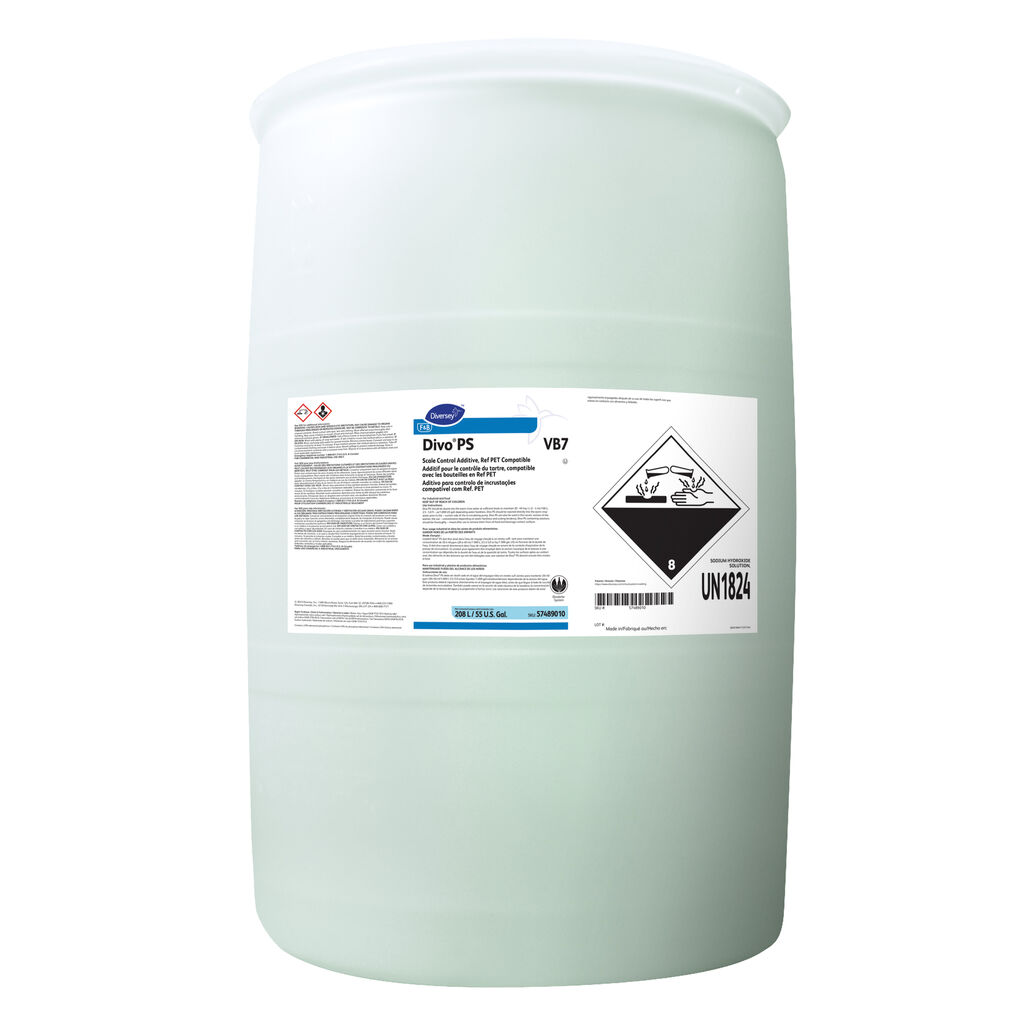 Divo PS VB7 VB7, 208L - Scale Control Additive, Ref PET Compatible