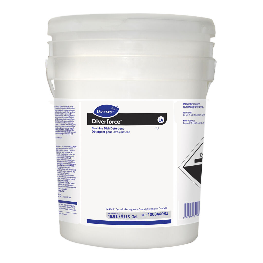 Diverforce® L4, 5gal - Machine Dish Detergent