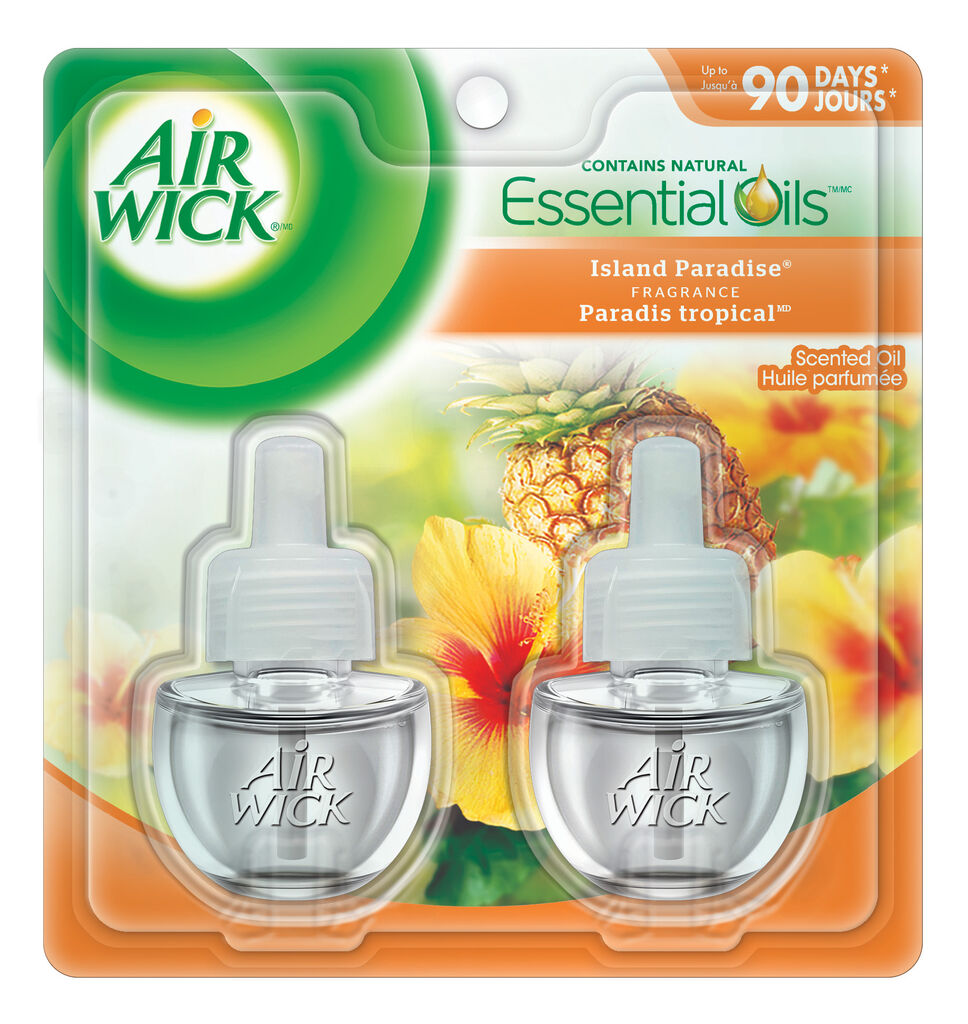 AIR WICK® Scented Oil  Refill  Island Paradise 2PK, 2x 20ml, 6/CT