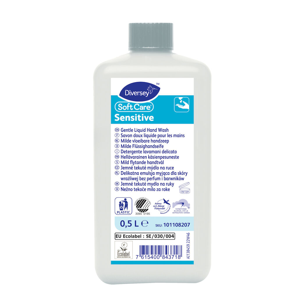 Soft Care Sensitive 10x0.5L - Jemné tekuté mytí rukou
