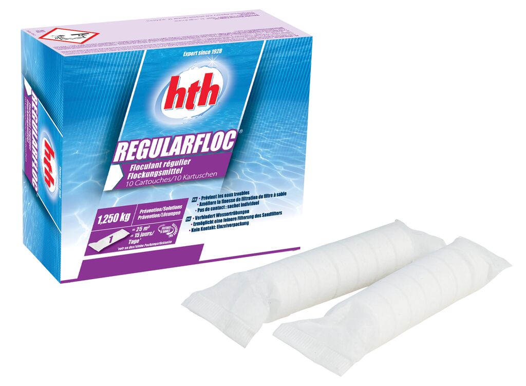 HTH REGULARFLOC 1.25kg - Floculant régulier