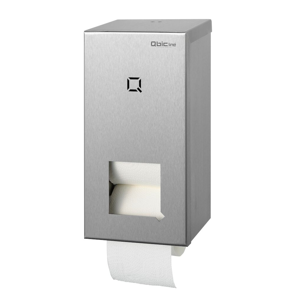 QBic RVS Toiletroldispenser 1st - RVS Toiletrol dispenser