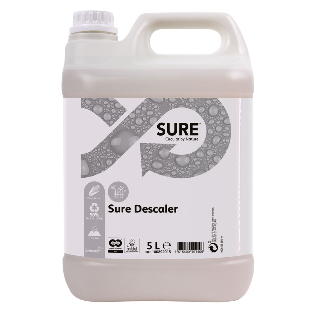SURE Descaler 2x5L - Plant-based descaler for regular use