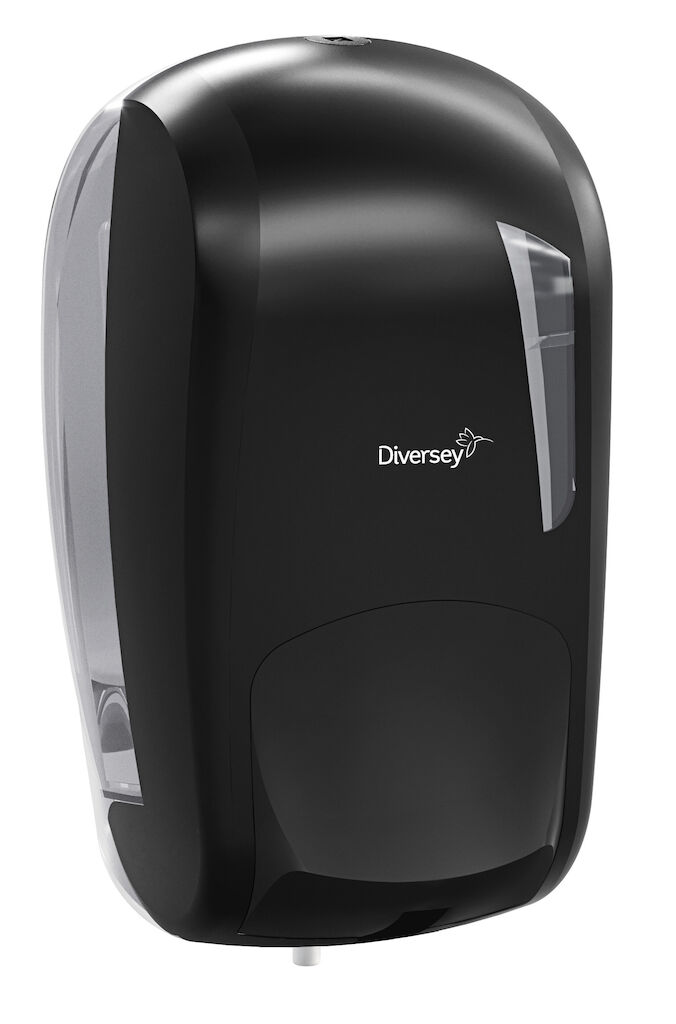Soft Care L 1000 Refillable Dispenser Black 1st - Zwart