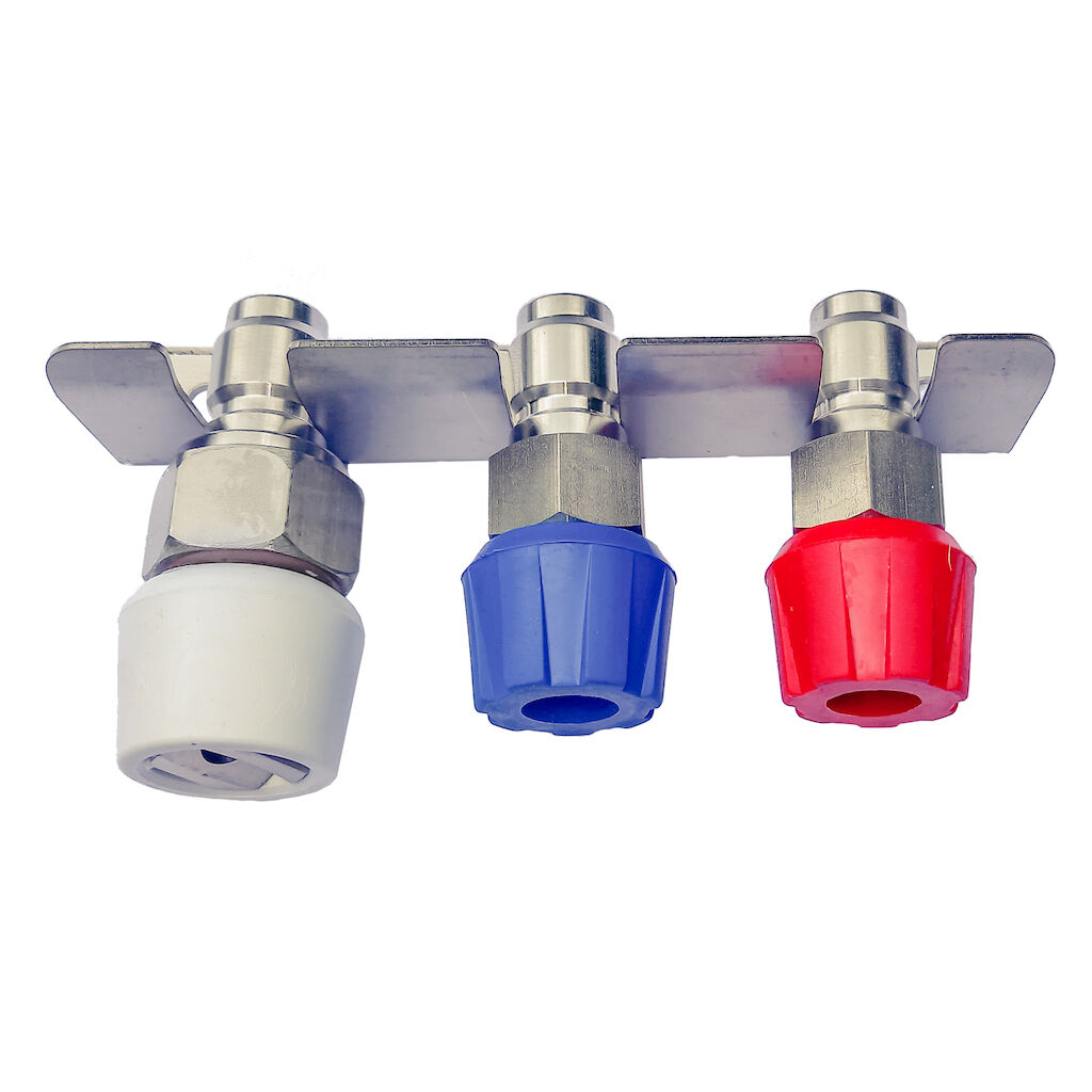 LP Cleaner System Dysesæt 1stk. - Dysesæt inkl. holder80mm skum / 70mm spul / 70mm super spul