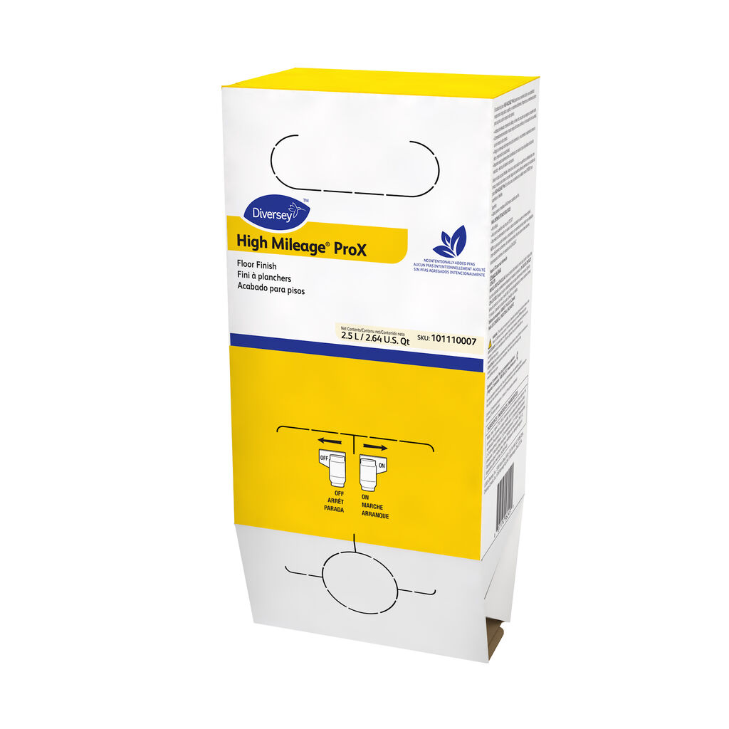 High Mileage® ProX Floor Finish, 2.5L, 6/CT - Floor Finish