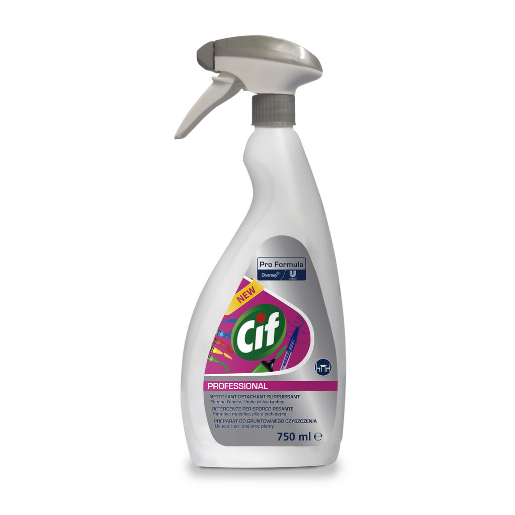 Cif Pro Formula Heavy Duty Cleaner 6x0.75L - Wysoko alkaliczny preparat ogólnego stosowania