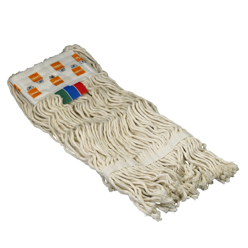 TASKI Duo Mop Cut 2x2pz - 300 g - Mop in cotone con banda