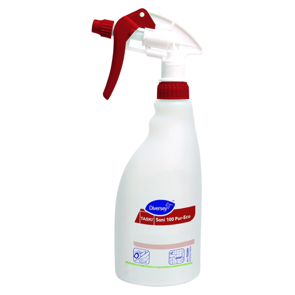 TASKI Sani 100 Sproeiflacon Pur Eco Acecare 5st - Sanitairreiniger