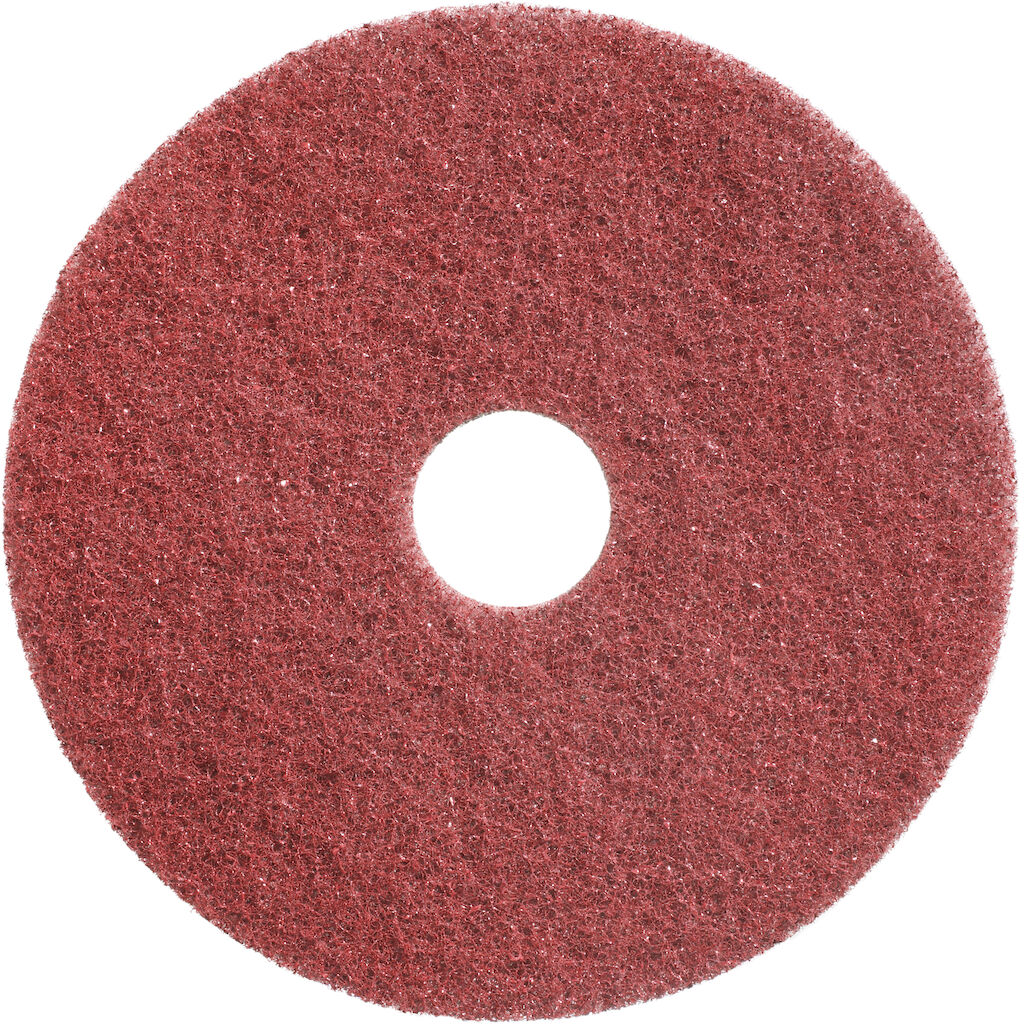 Twister Disque Rouge 2pc - 9" / 23 cm - Rouge - Disque de nettoyage en profondeur