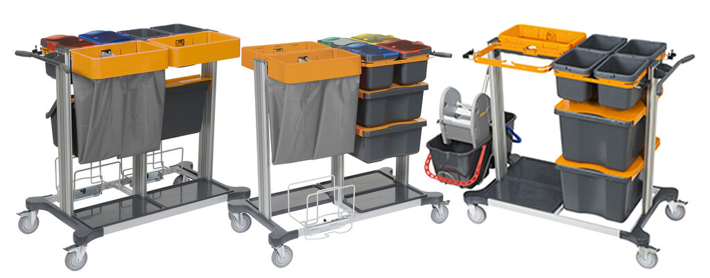 TASKI Midi Open for Jonmaster 1x1pc - Large sized unlocked trolley ...