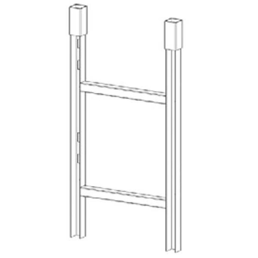 Safepack 2 Rack Support Frame 1unid - Soporte 2 unidades
