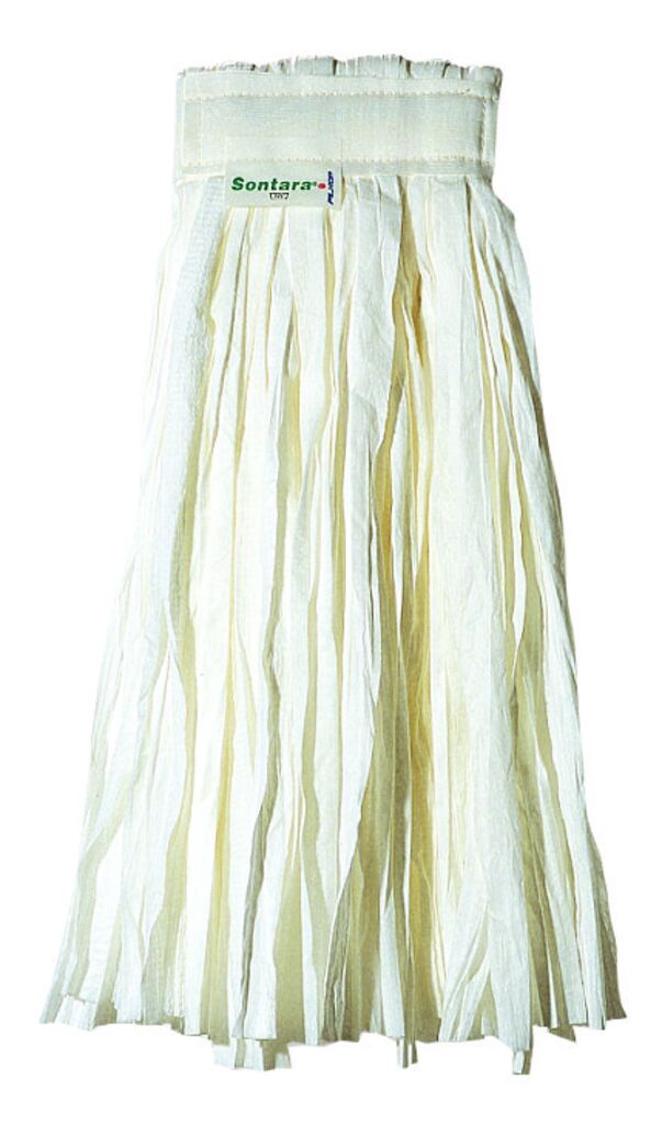 Mop da 280 gr, colore bianco con fettuccia 3x - Bianco /-a
