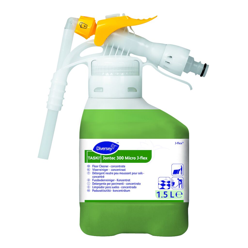 TASKI Jontec 300 Micro J-flex® 1.5L - Nettoyant de sol neutre - haute concentration