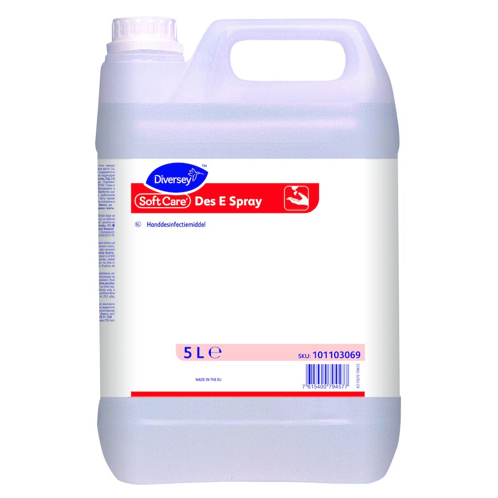 Soft Care Des E Spray H5 2x5L - Handdesinfectiemiddel