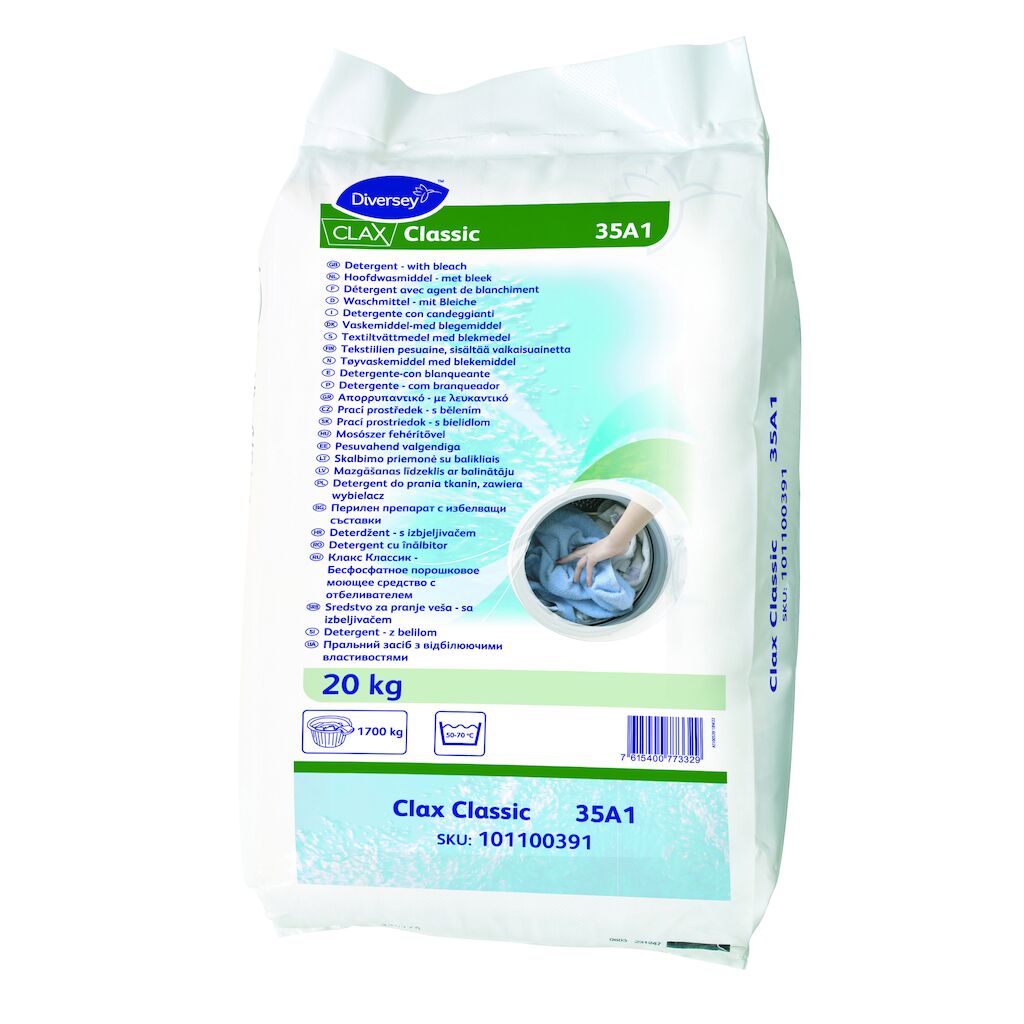 Clax Classic 35A1 20kg - Pyykinpesujauhe