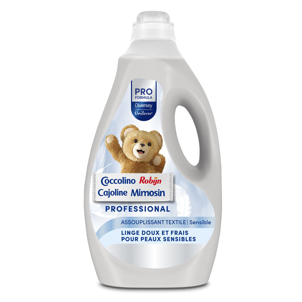 Robijn Sensitive Professional Concentrated 5L 2x5L - L’assouplissant Robijn de confiance, désormais avec un nouveau look frais