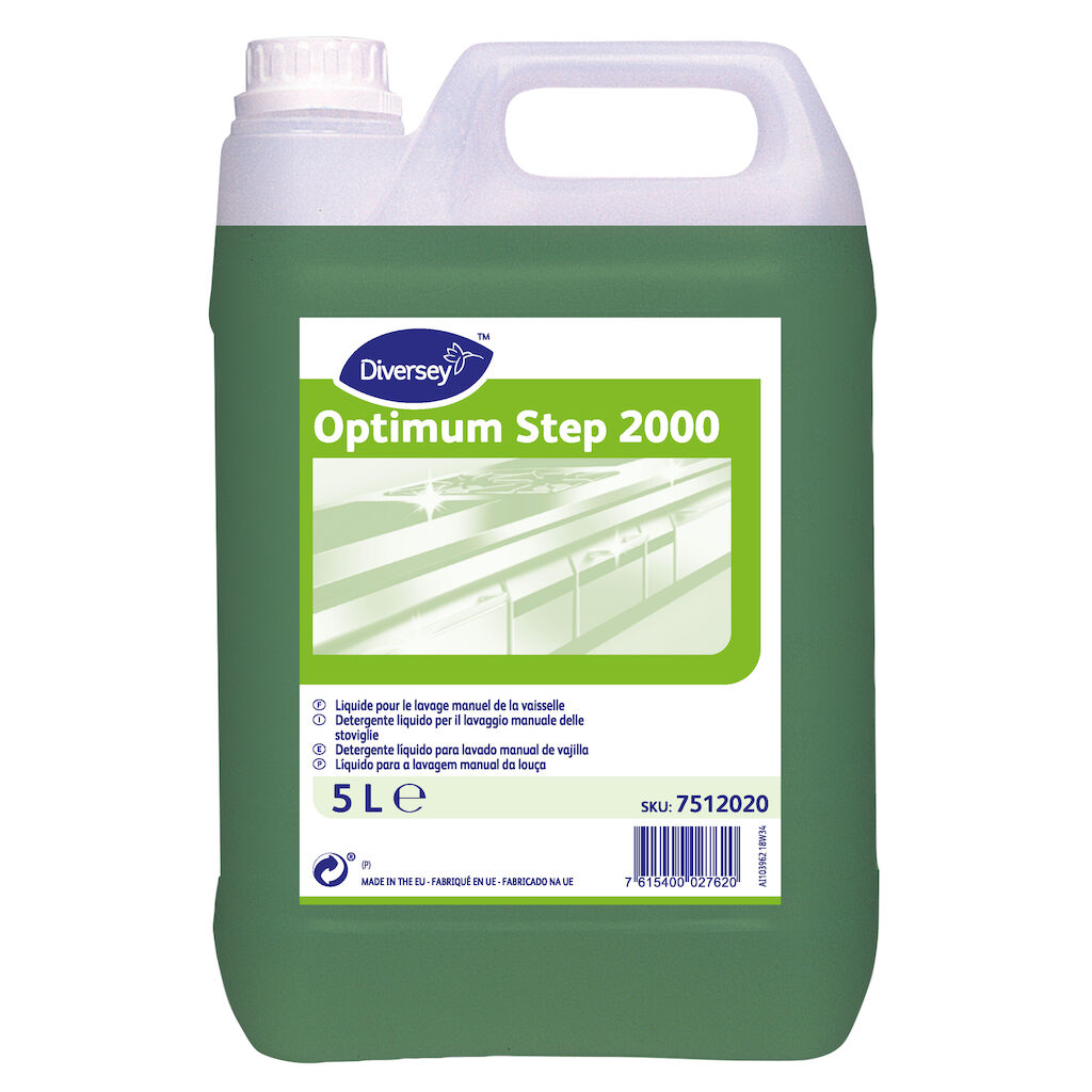 Optimum Step 2000 2x5L - Detergente líquido para a lavagem manual de louça