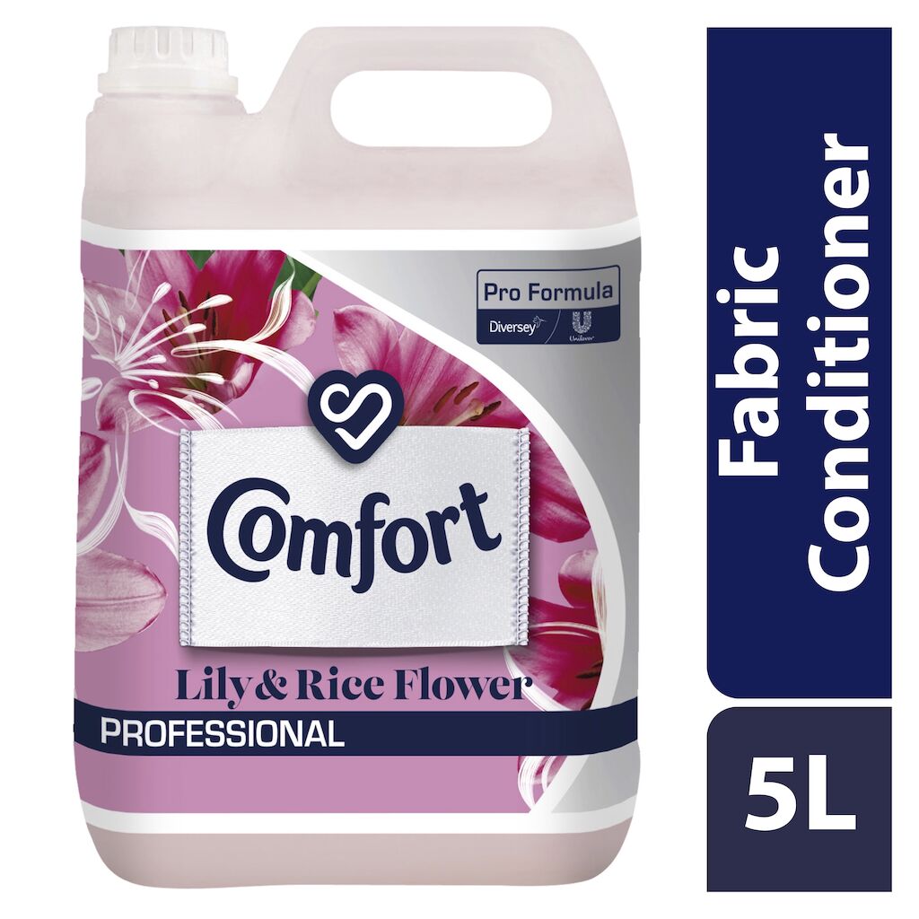 Comfort Pro Formula Lily and Rice Flower 2x5L - Diluted fabric softener