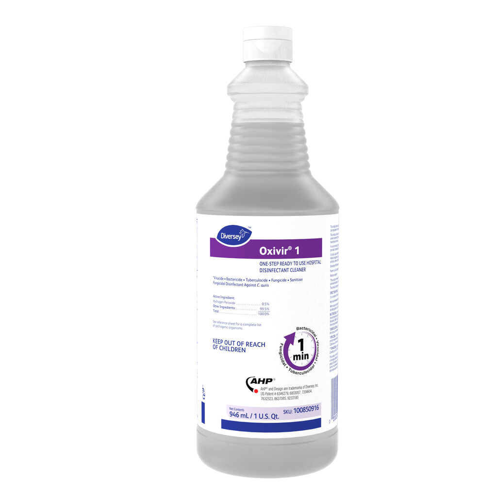 Oxivir® 1 RTU, 32foz, 12/CT - Disinfectant Cleaner
