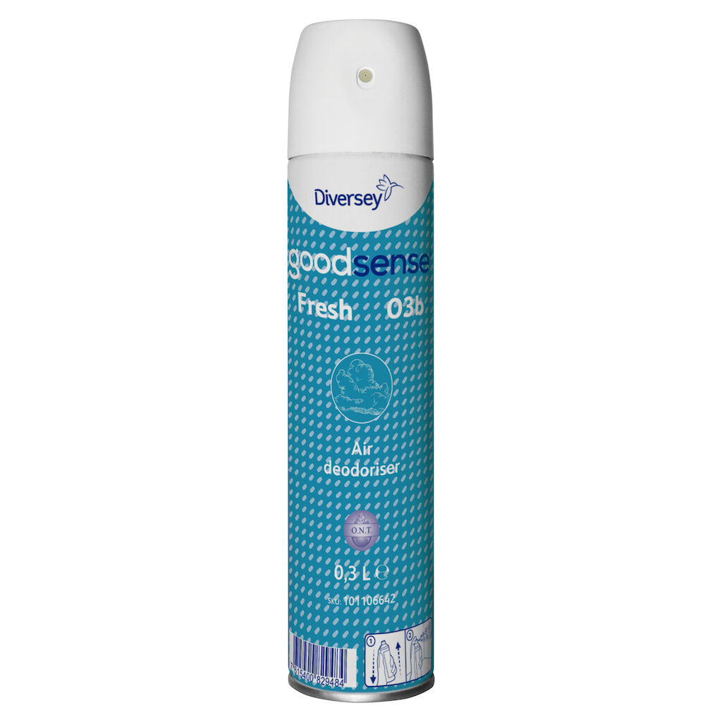 Good Sense Fresh aerosolspray O3b 6x0.3L - Aerosol luftfräschare och luktneutraliserare