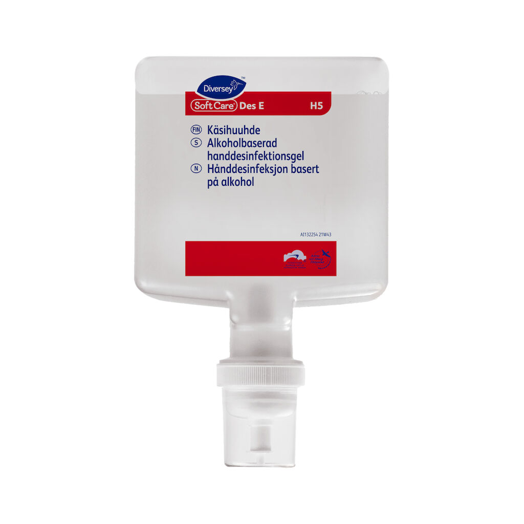 Soft Care Des E H5 4x1.3L - Käsihuuhde