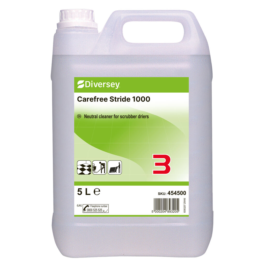 Carefree Stride 1000 2x5L - Neutral cleaner for scrubber driers