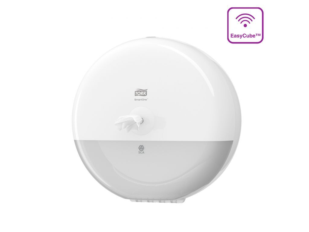 Tork Smart One Toilet Roll Dispenser 1pc - Biely
