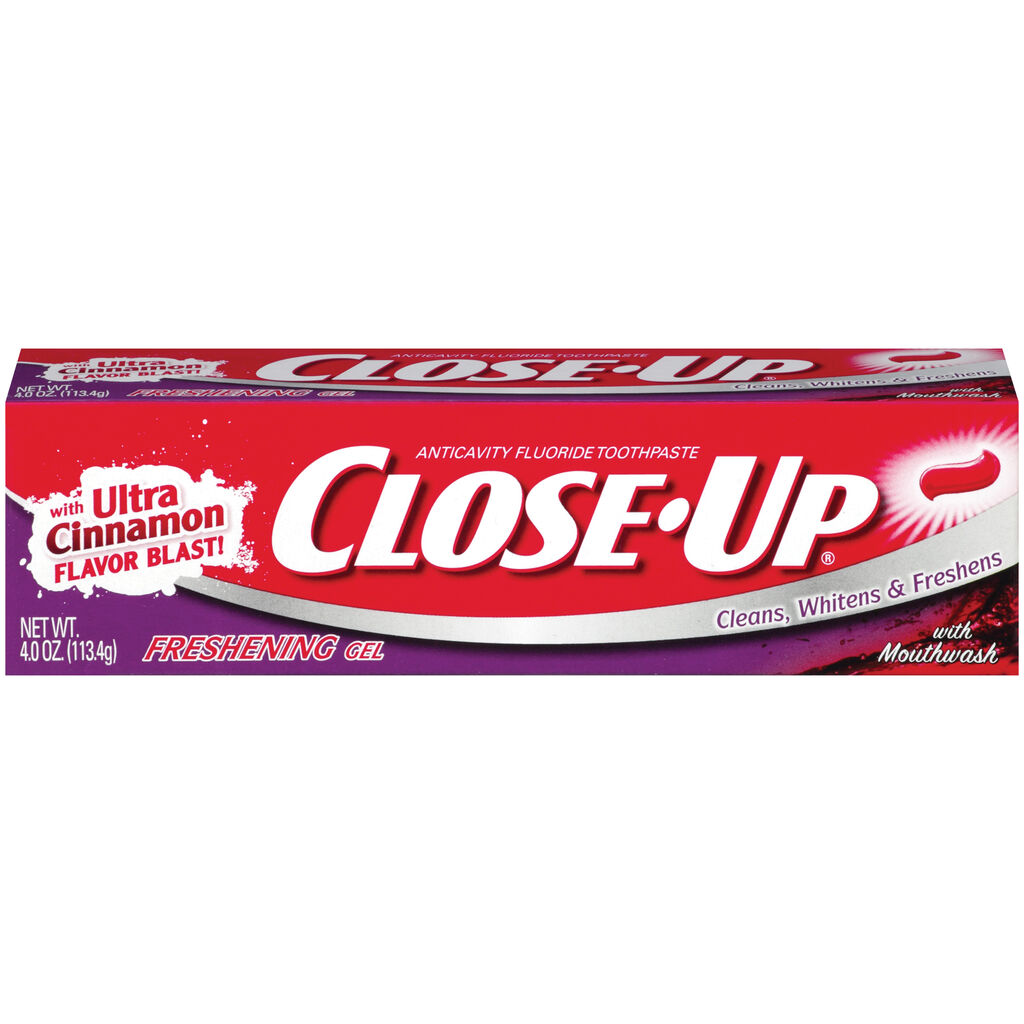Close-Up® Cinnamon Blast, 4oz, 24/CT