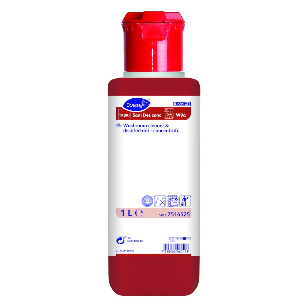 TASKI Sani Des conc W9a 6x1L - Washroom cleaner & disinfectant