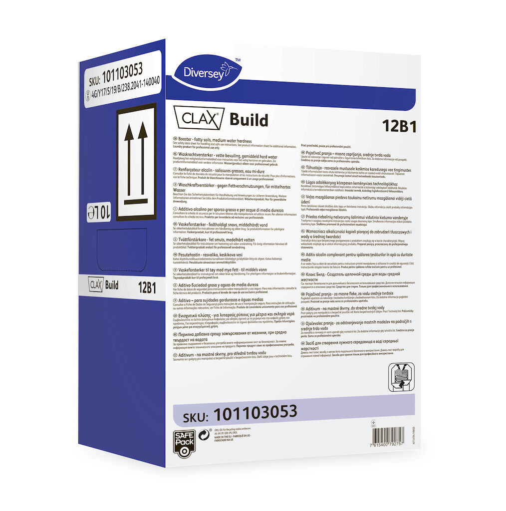 Clax Build 12B1 10L - Lúgos adalékanyag közepesen keményvizes technológiákhoz