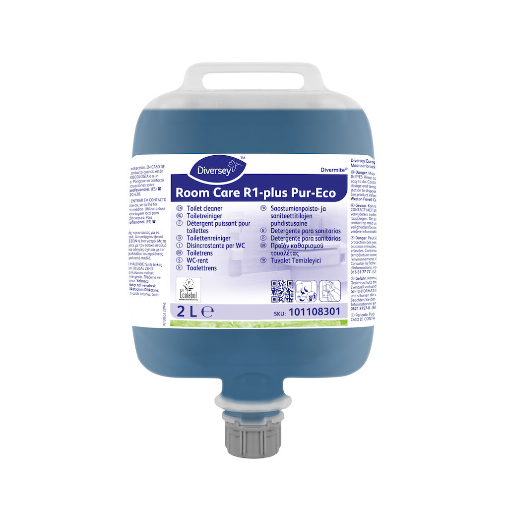 Room Care R1 plus Pur-Eco 2x2L - Toilettenreiniger - Konzentrat